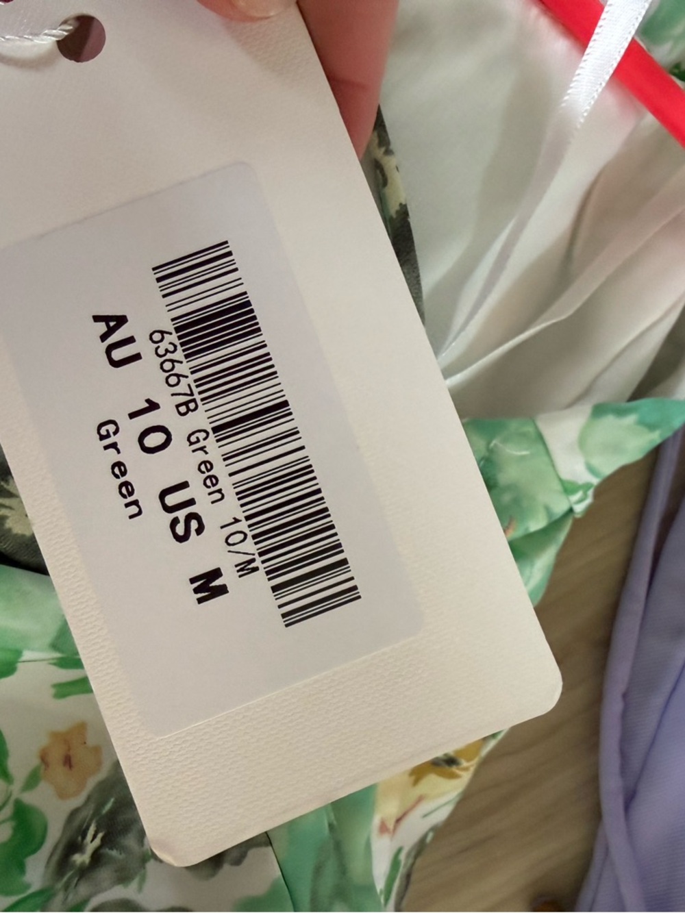 Hello Molly Mint Floral Asymmetrical Slip Dress - Picture 5 of 5